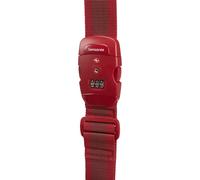 Samsonite Global Travel Accessories Correa de equipaje TSA Cerradura de combinación 5 cm rojo