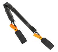 Correa de equipo de nieve resistente | versátil cinta de transporte para tabla con soporte acolchado para un manejo sin esfuerzo del equipo, ideal para jóvenes y adultos en las pistas, en trai