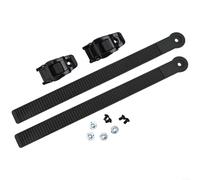 Correa de escalera de tobillo para snowboard con hebilla de metal para patines y equipo de patinaje diseñada para un control de apriete repetible (265 x 20 mm)