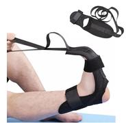 Correa de estiramiento, cinturón de estiramiento de entrenamiento con agarre antideslizante, banda de ejercicio de pilates, para hombres y mujeres adolescentes deportivos y toda la familia pilates