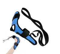 Correa de estiramiento: cinturón de trampolera de nylon duradero, correa de pierna no elástica, banda de ejercicio de bucle múltiple | Ayuda de entrenamiento de flexibilidad para Pilates Gimnasia Yoga