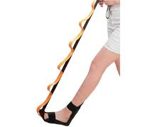 Correa de Estiramiento de Piernas para Fascitis Plantar y Espolón Calcáneo, Banda Elástica de Rehabilitación para Tendinitis de Aquiles y Flexibilidad, Cinturón de Yoga y Pilates