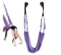 Correa de estiramiento para yoga y fitness - Cuerda de yoga aérea para dolor de espalda | Correa elástica para cintura, espalda y piernas, hamaca, columpio, correa elástica para gimnasia, danza aérea