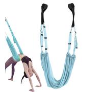 Correa de estiramiento para yoga y fitness - Cuerda de yoga aérea para dolor de espalda | Correa elástica para cintura, espalda y piernas, hamaca, columpio, correa elástica para gimnasia, danza aérea