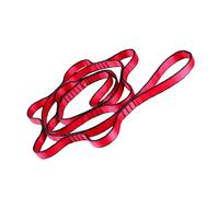 Correa de extensión ajustable para hamacas de pilates, 9 anillos, correa de nailon resistente para escalada, montañismo, pilates, cinturón de extensión
