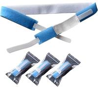 Correa de fijación del de traqueotomía,Cánula traqueal Soporte Fijo Correa,Cinturón de sujeción para Tubo de traqueotomía, Bridas de traqueotomía de un Solo Uso cirugía poscuello (3 Piezas)