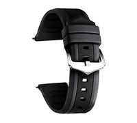 Correa de goma de silicona para reloj inteligente, color (blanco, rojo, negro, azul, naranja) tamaño (12 mm, 14 mm, 16 mm, 18 mm, 19 mm, 20 mm, 21 mm, 22 mm, 24 mm)