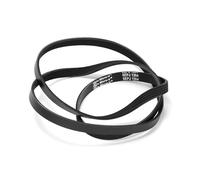 Correa de goma para arandela de tambor 5EPJ1264 (5 crestas, circunferencia de 1264 mm, 12 mm de ancho) compatible con Samsung WF1802XEU, WF1702WCW, WF1702WCS, WF1702NCS de Ruimou