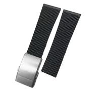 Correa de goma suave para avenger navitimer 20 mm 22 mm 24 mm Silicone Watchband Black Blue Blue Water Watch Store