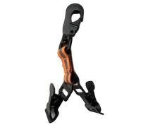 Correa de guantes de bomberos, clips de guantes portátiles de seguridad reflectante, accesorios de bomberos de nylon antideslizantes para rescate al aire libre