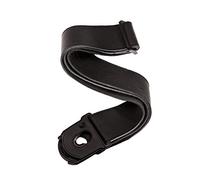 D'Addario Accessories Locking Leather Guitar Strap - Guitar Accessories - Electric Guitar Strap, Acoustic Guitar Strap, Acoustic Electric Guitar Strap & Bass Guitar Strap - Black