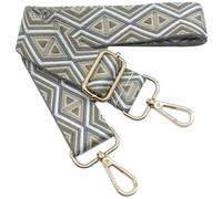 Correa de Hombro Ajustable para Mujer Beige Gris Oscuro, 80-130cm Correa de Reemplazo Bolso Colorida para Mujer con Hebilla de Oro Correa Ancha para Bolso para Piel, Monedero, Cruzados, 3.8cm, 1220