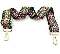 Correa de Hombro Ajustable para Mujer, Correa de Reemplazo Bolso Colorida con Hebilla de Oro, Ancha para Piel, Cámara, Monedero, Guitarra, Cruzados Accesorios, 22