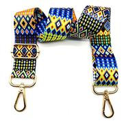 Correa de Hombro Ajustable para Mujer, Correa de Reemplazo Bolso Colorida con Hebilla de Oro, Ancha para Piel, Cámara, Monedero, Guitarra, Cruzados Accesorios, 04