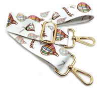 Correa de Hombro Ajustable para Mujer, Correa de Reemplazo Bolso Colorida con Hebilla de Oro, Ancha para Piel, Cámara, Monedero, Guitarra, Cruzados Accesorios, 14