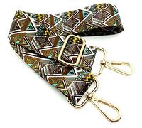 Correa de Hombro Ajustable para Mujer, Correa de Reemplazo Bolso Colorida para Mujer con Hebilla de Oro Correa Ancha para Bolso para Piel, Camara, Monedero, Guitarra, Cruzados Accesorios, 03