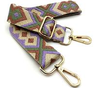 Correa de Hombro Ajustable para Mujer, Correa de Reemplazo Bolso Colorida para Mujer con Hebilla de Oro Correa Ancha para Bolso para Piel, Camara, Monedero, Guitarra, Cruzados Accesorios, 09