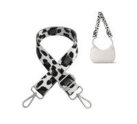Correa De Hombro con Estampado De Leopardo Gris De 1 Pieza, Correa De Mochila Ajustable, Correa De Hombro De 1,5 Pulgadas De Ancho, Adecuada para Riñonera, Bolso De Hombro, Teléfono Móvil