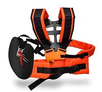 Correa de Hombro de Cortacésped,Trimmer Correa for el Hombro Doble,Correa de Cortacésped Ajustable de Doble Hombro,Correa Desbrozadora,Arnés Desbrozadora,Correa de Arnés Doble Hombro