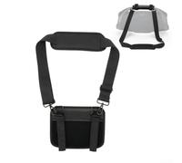 Correa de hombro de nailon negro para JBL para boombox 1 2 3 fundas de audio portátiles ajuste seguro asa de transporte al aire libre picnic accesorio de playa
