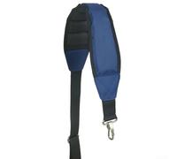 Correa de hombro de poliéster transpirable para bolsas de golf con función antideslizante y control de longitud ajustable (azul)