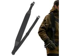 Correa de hombro de repuesto | Doble punto antideslizante, correa de hombro acolchada ajustable, para mochila, maletín, cámara, laptop, mudanza, viajes, playa, camping, desplazamientos