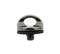 Correa de hombro de silicona de 1/4 pulgadas con hebilla de fijación, adaptador de tornillo para cámara DSLR accesorio de repuesto