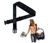 Correa de hombro para asiento de coche, cinturón de viaje, correa de asiento de coche, correa ajustable para el hombro, cinturón de transferencia para padres