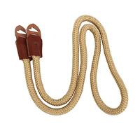 Correa de Hombro para Cuello de Cámara, Correa de Hombro Universal para Cámara SLR, Correa de Hombro Suave de Nailon de Piel de Vaca Portátil para Cámaras SLR Digitales (Caqui)