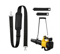 Correa de Hombro para Makita DUB187 2023-2026, con Acolchado Ancho, Longitud Regulable, Gancho Metálico y Dos Cintas de Fijación para Sopladores y Cortabordes