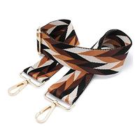 Correa de Hombro para Mujer, Correas de Repuesto para Bolsos, Vintage, Bohemio, para cámara, Hecha a Mano, Correa Ancha I03 5cm/Gold