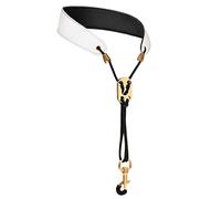 Correa de hombro para saxofón, ajustable, suave, correa para el cuello, instrumentos musicales, accesorios, accesorios para saxofón, arnés de hombro, cómoda correa para el cuello de saxofón