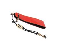 Correa de hombro profesional de cuero para clarinete ajustable, diseño acolchado para saxofón e instrumentos de viento eléctricos
