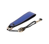 Correa de hombro profesional de cuero para clarinete, diseño acolchado ajustable para saxofón e instrumentos de viento eléctricos, correa de viento de madera