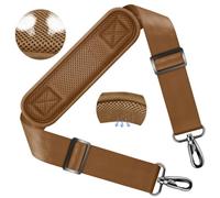 Correa de Hombro Universal ZINZ 58", para Cámara, Equipaje, Bolsa Deportiva y Duffel, Ajustable con Gancho Giratorio，Khaki