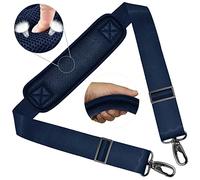 Correa de Hombro Universal ZINZ 58", para Cámara, Equipaje, Bolsa Deportiva y Duffel, Ajustable con Gancho Giratorio,Azul