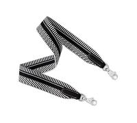 Correa de Lona for Bolso Cruzado Lujo for Mujer, Correas Anchas for Hombro, Repuesto, Accesorios Correa for para Bolso Cruzado(Black Silver Hook,Length 80cm Width3.8)