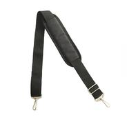 Correa De Lona Para Bolso Correa for maletín de hombre, mochila for portátil, cinturón resistente, accesorios nailon negro, cinta con hebilla metal