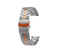 Correa de lujo de titanio Compatible con la serie Casio EFR-303, correa de reloj de titanio marciano sólido, pulsera de 22mm, cadena de reloj