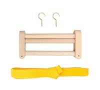 Correa de madera Retainer herramienta de punto con cinta de grosgrain poliéster cinta accesorio para tejer proyectos