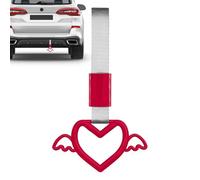 Correa de mango de coche genérica en forma de corazón | Mango corazón para metro autobús e interior del coche - Decoración del hogar del coche para vehículos SUV de automóviles y automóviles