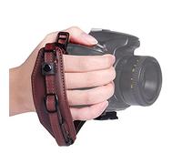 Correa de Mano para cámara, LYNCA E6 Correa de Muñeca de Cuero para Cámara con Placa de Liberación Rápida, Excelente Seguridad Estabilidad y Control para Canon Nikon Sony DSLR Camera y Más (Marrón)