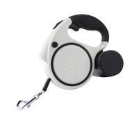 Correa de mascotas retráctil: correa automática con luz LED, diseño sin enredos para un fácil manejo | Fuerte cuerda para caminar para el control de cachorros para gatos para perros durante los paseos