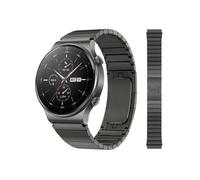 Correa de Metal de 22mm compatible con for Huawei Watch 4/3/GT5-4-3-2 Pro 2e, pulsera de acero inoxidable de 46mm compatible con correa for Amazfit GTR4 /Samsung Gear S3(Gray,For Huawei GT4 46mm)