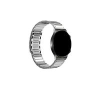 Correa de metal de acero inoxidable de 22 mm de ancho para Samsung Galaxy Watch 3/Gear S3 Classic/Frontier/Huawei Watch GT 2 3 de 46 mm/Amazfit GTR pulsera magnética (plata, para Gear S3 Classic)