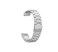 Correa de Metal de acero inoxidable de 22mm 26mm Compatible con Garmin Fenix 8 8X 7 7X Pro 6 6X Plus/Tactix7(Silver,22mm)