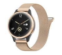 Correa de metal de acero inoxidable para Garmin Venu 3S/Forerunner 265S, correa para mujeres y hombres, 18 mm, ajustable, cómoda, magnética, malla milanesa, para Garmin Venu 3S/2S/Vivoactive 4s