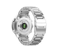 Correa de metal de aleación de titanio de 22 mm y 26 mm compatible con for Garmin Fenix 8, 7X, 5/5X/5XPlus/6/6X, Enduro/Instinct 1/2/955.(Silver)