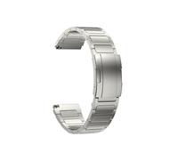 Correa de metal de lujo de titanio de 22 mm for Xiaomi Watch S2 S1 Pro Fit for Xiaomi Mi Color2 Band Fit for Huawei WATCH4 Pulsera Accesorios for cinturón de hombre ( Color : Titanium color 1 , Size :