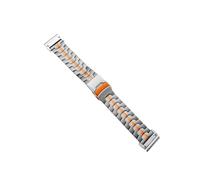 Correa de metal de titanio de 26 mm apta for reloj Garmin Fenix 8/5X/5XPlus/6X/6XPro/7x Reloj de pulsera de metal QuickFit 3HR apto for banda Tactix Epix Gen2(Titanium orange)